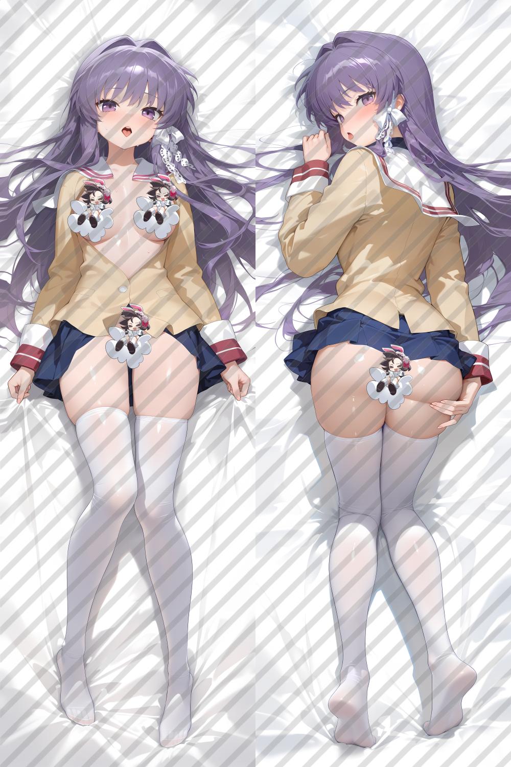 Clannad Kyou Fujibayashi Anime Dakimakura Body Pillow Cover