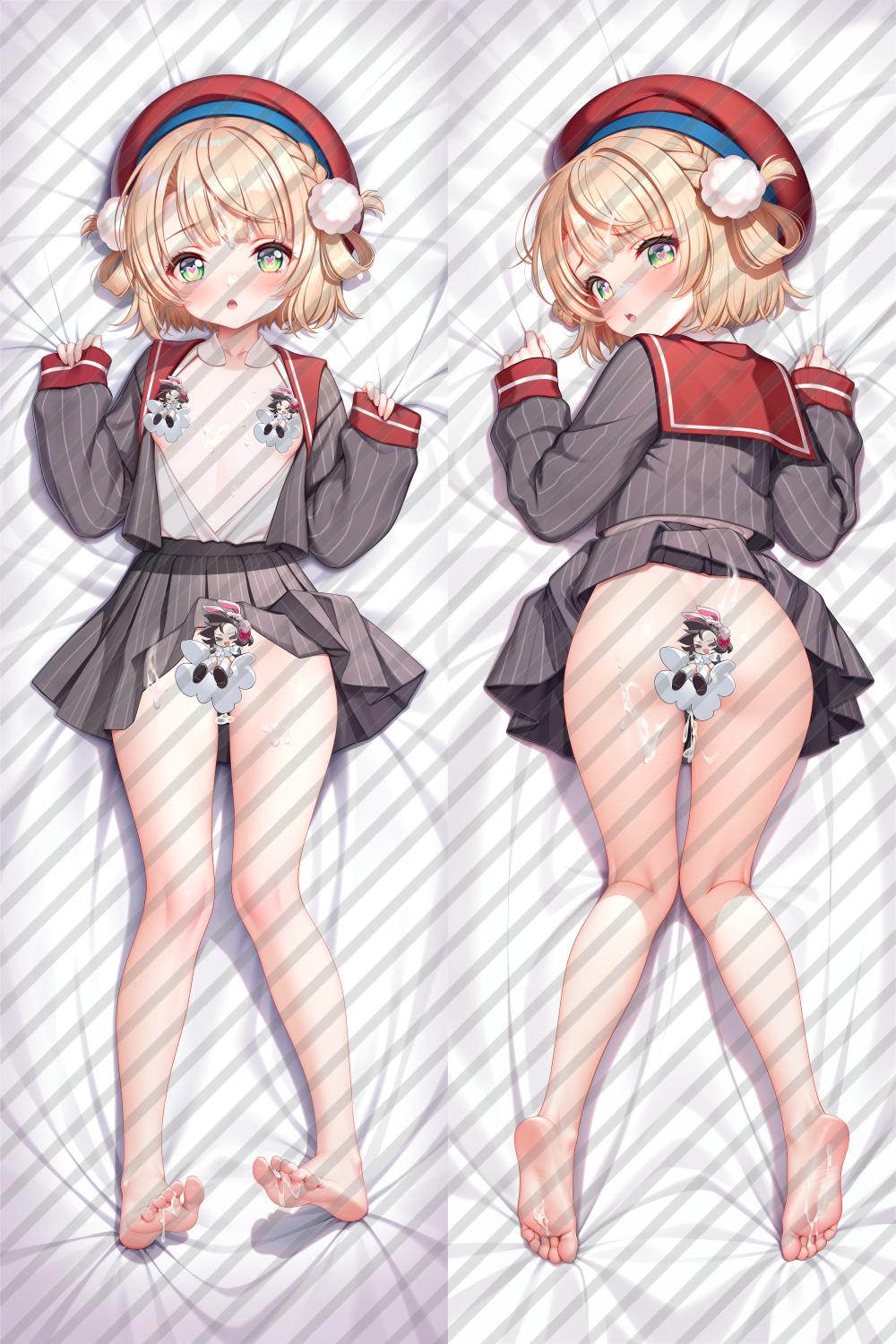 Virtual Youtuber Ui Shigure Anime Dakimakura Body Pillow Cover