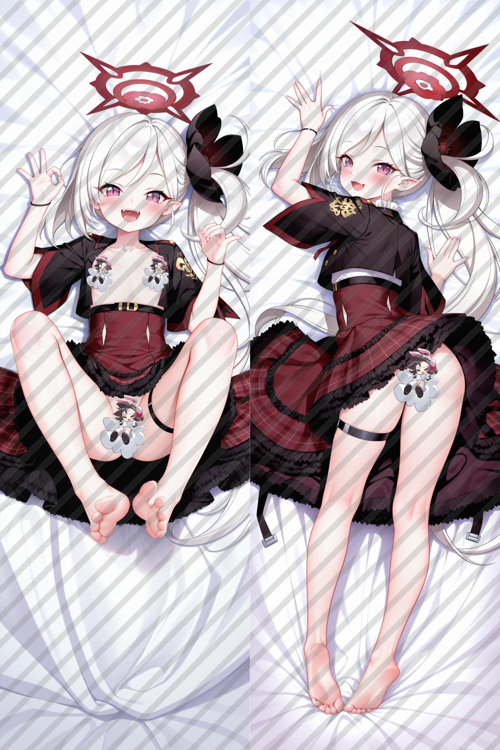 Blue Archive Asagi Mutsuki Anime Dakimakura Body Pillow Cover