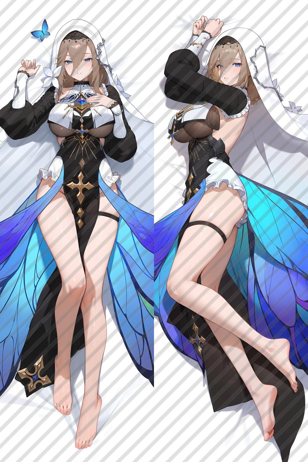 Honkai Impact 3rd Aponia Anime Dakimakura Body Pillow Cover