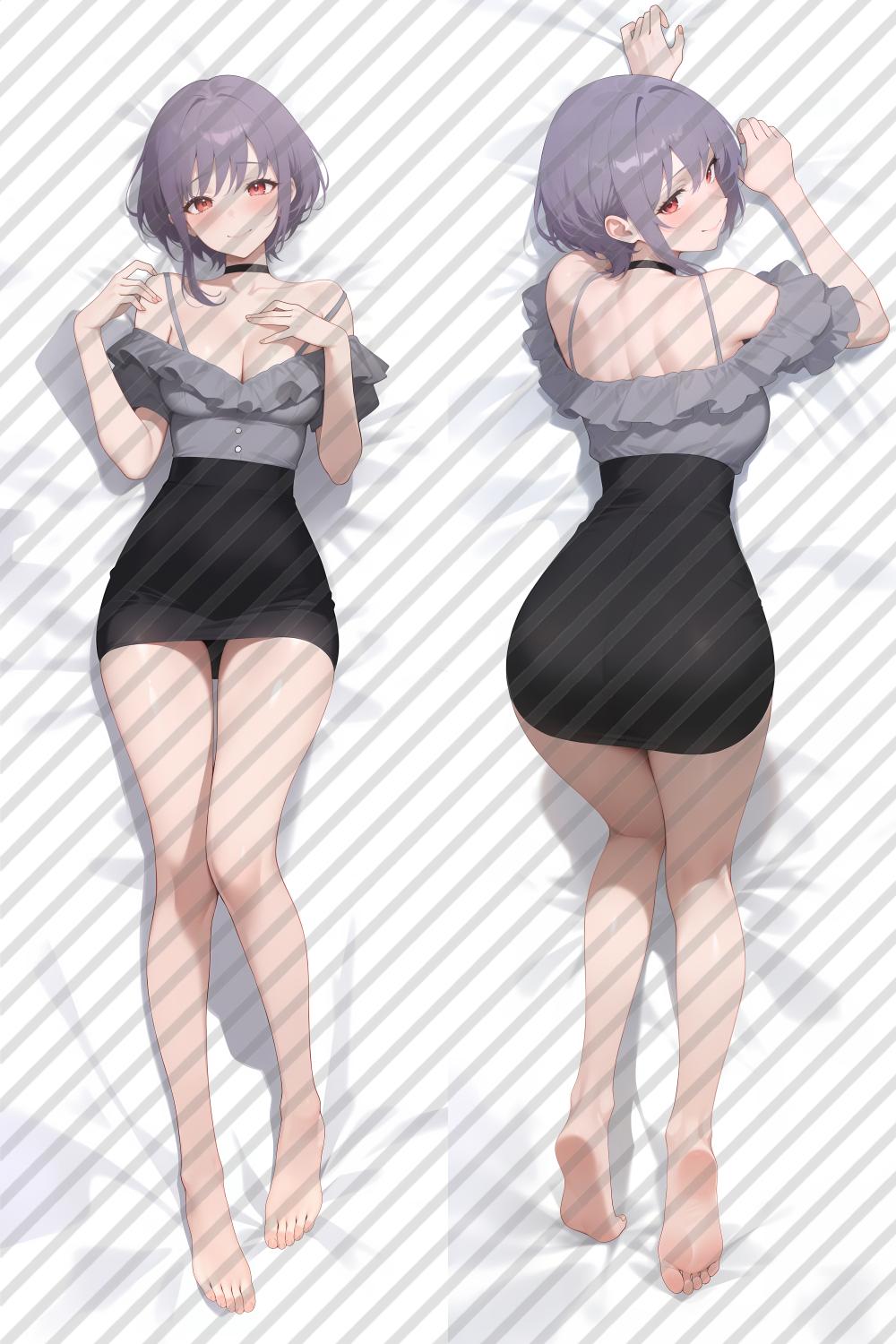 BanG Dream! Yūtenji Nyamu Anime Dakimakura Body Pillow Cover