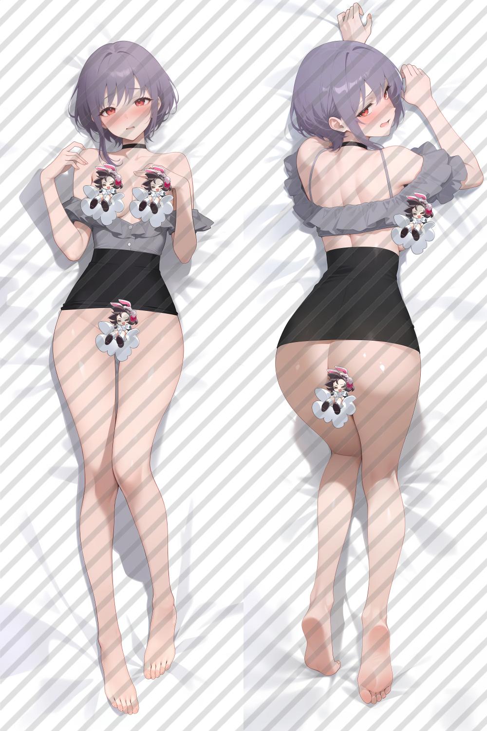 BanG Dream! Yūtenji Nyamu Anime Dakimakura Body Pillow Cover
