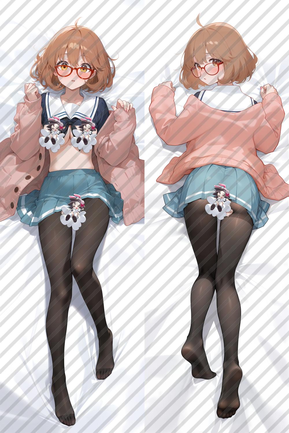 Beyond the Boundary Mirai Kuriyama Anime Dakimakura Body Pillow Cover