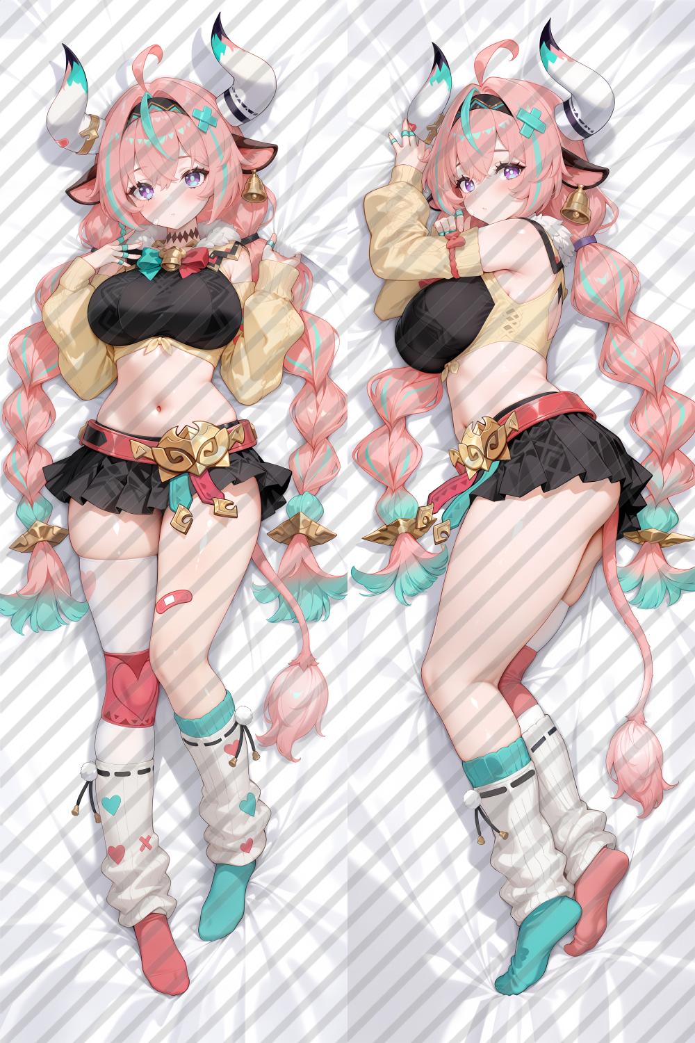 Genshin Impact Varesa Anime Dakimakura Body Pillow Cover