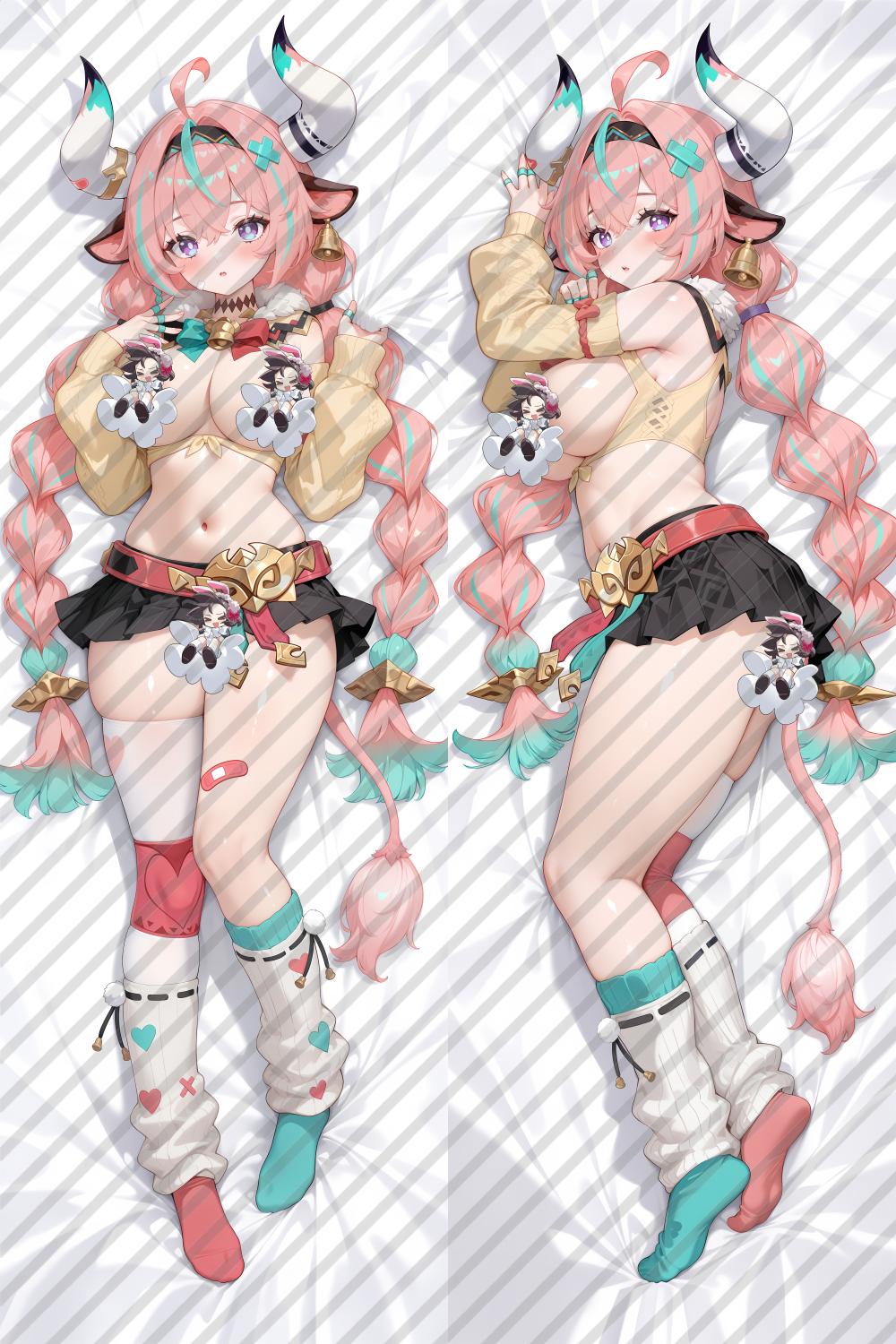 Genshin Impact Varesa Anime Dakimakura Body Pillow Cover