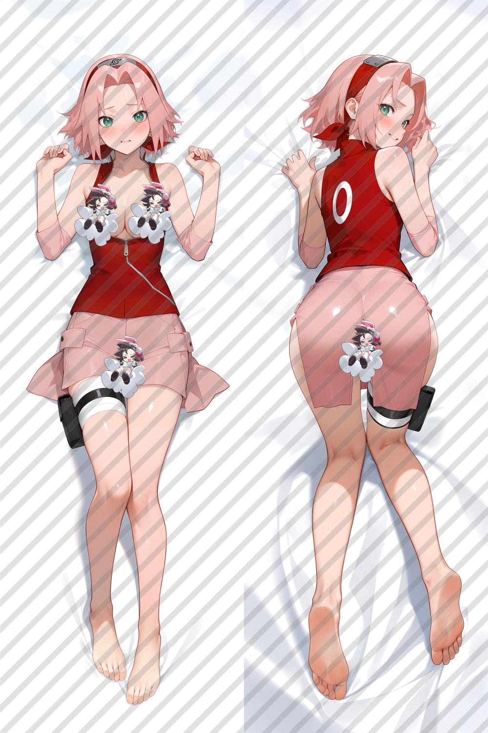 Naruto Sakura Haruno Anime Dakimakura Body Pillow Cover