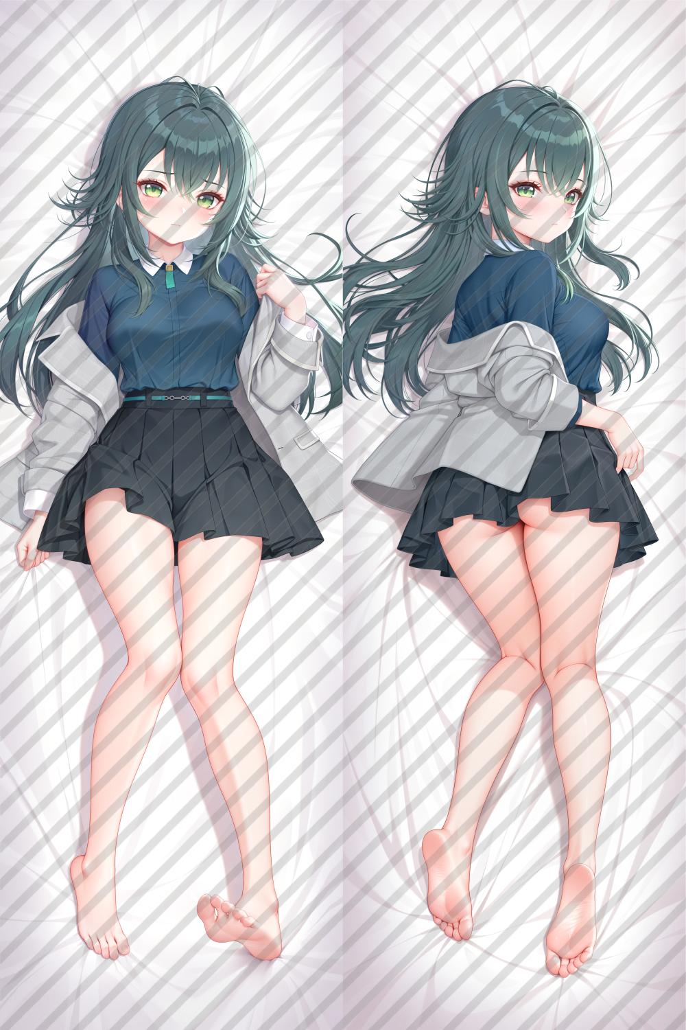 Gakuen Idolmaster Temari Tsukimura Anime Dakimakura Body Pillow Cover
