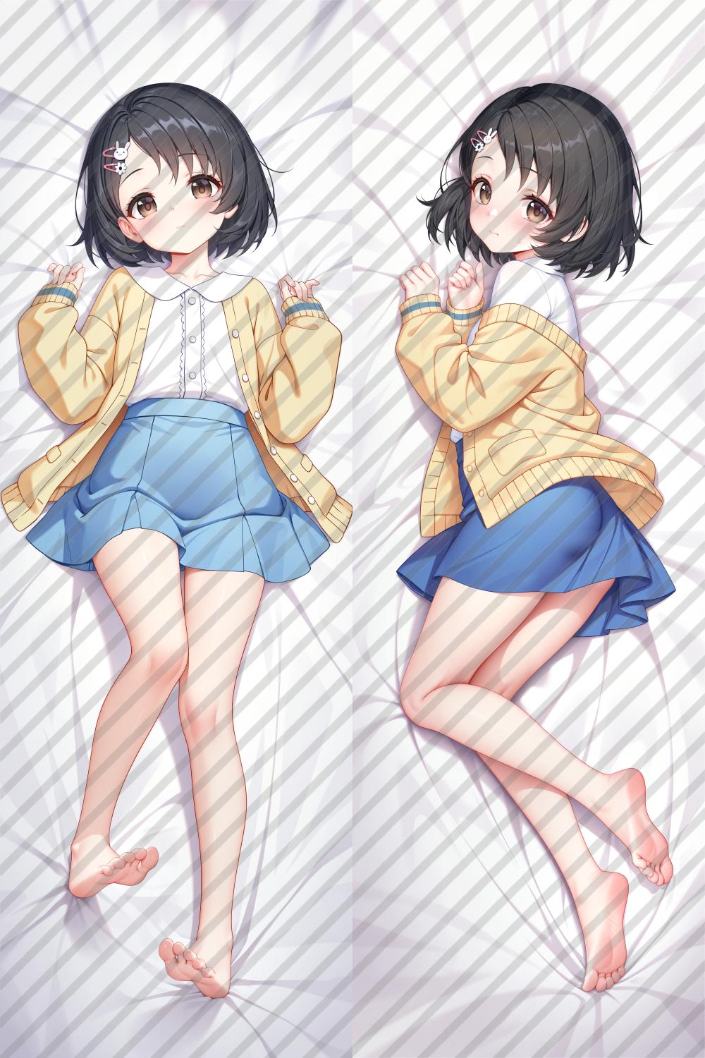 The Idolmaster Cinderella Girls Sasaki Chie Anime Dakimakura Body Pillow Cover