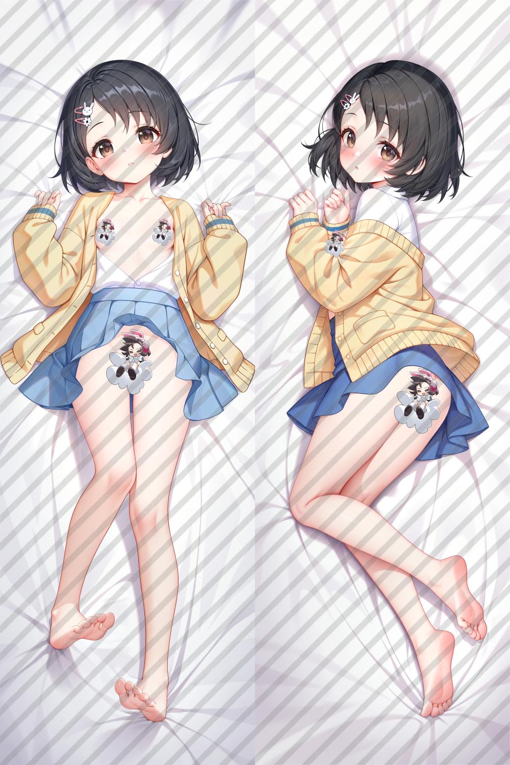 The Idolmaster Cinderella Girls Sasaki Chie Anime Dakimakura Body Pillow Cover