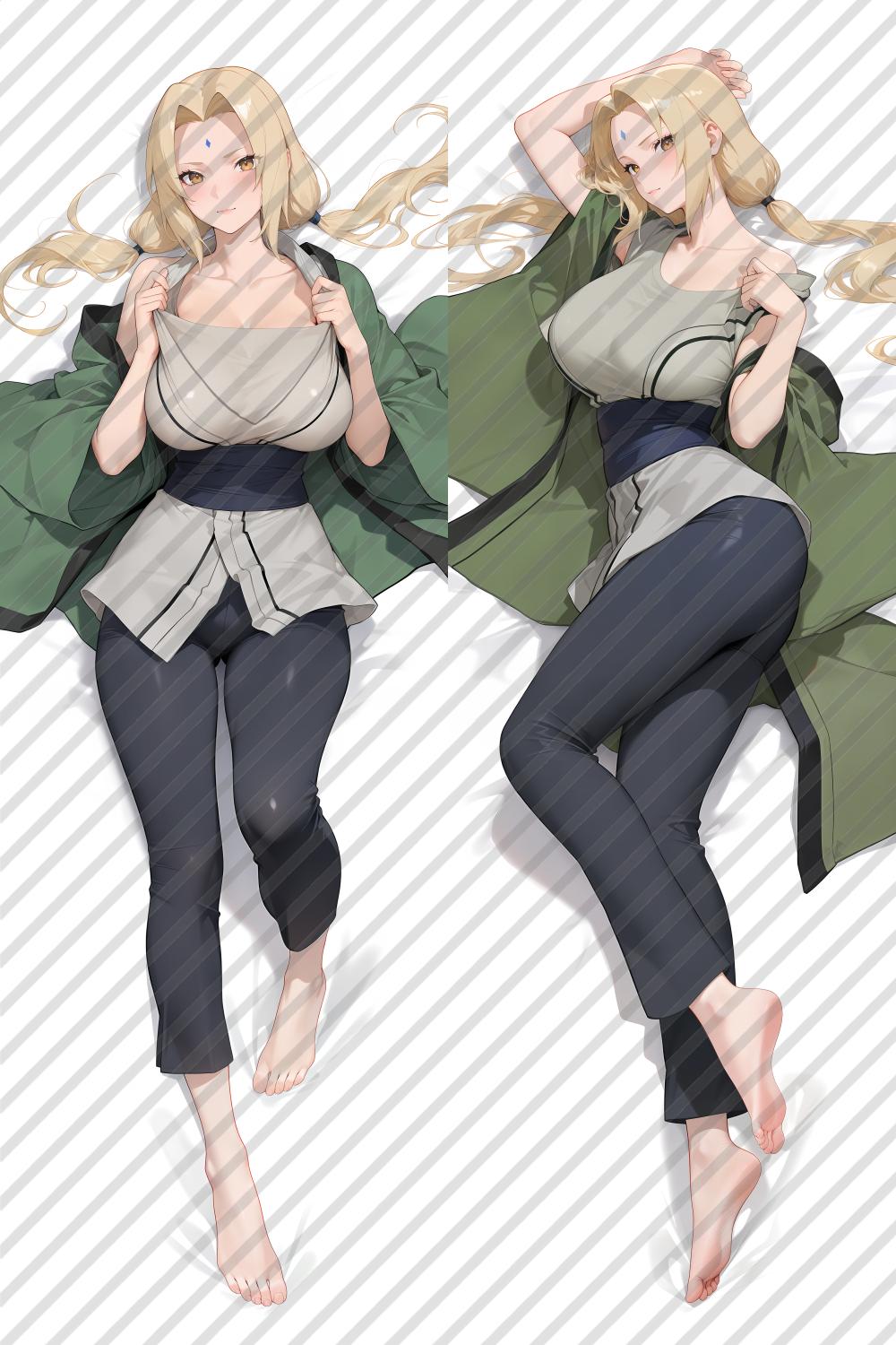Naruto Hinata Tsunade Anime Dakimakura Body Pillow Cover