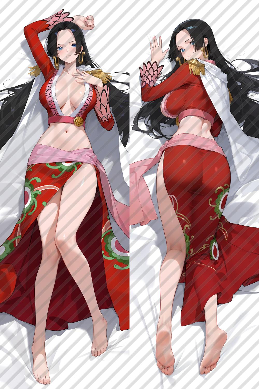 One Piece Boa Hancock Anime Dakimakura Body Pillow Cover