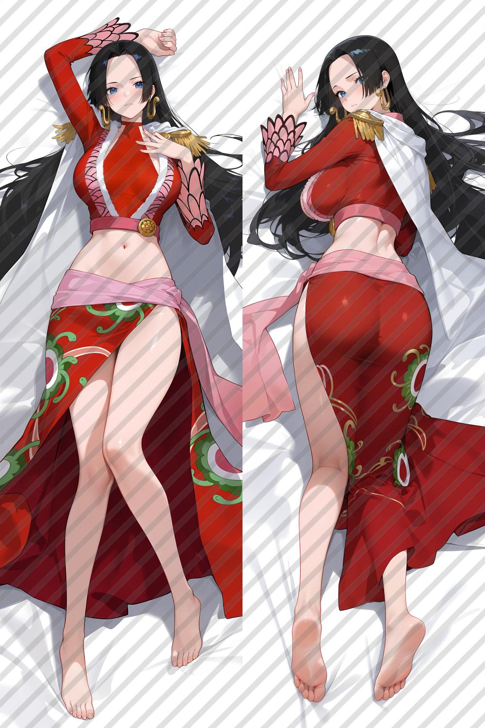 One Piece Boa Hancock Anime Dakimakura Body Pillow Cover