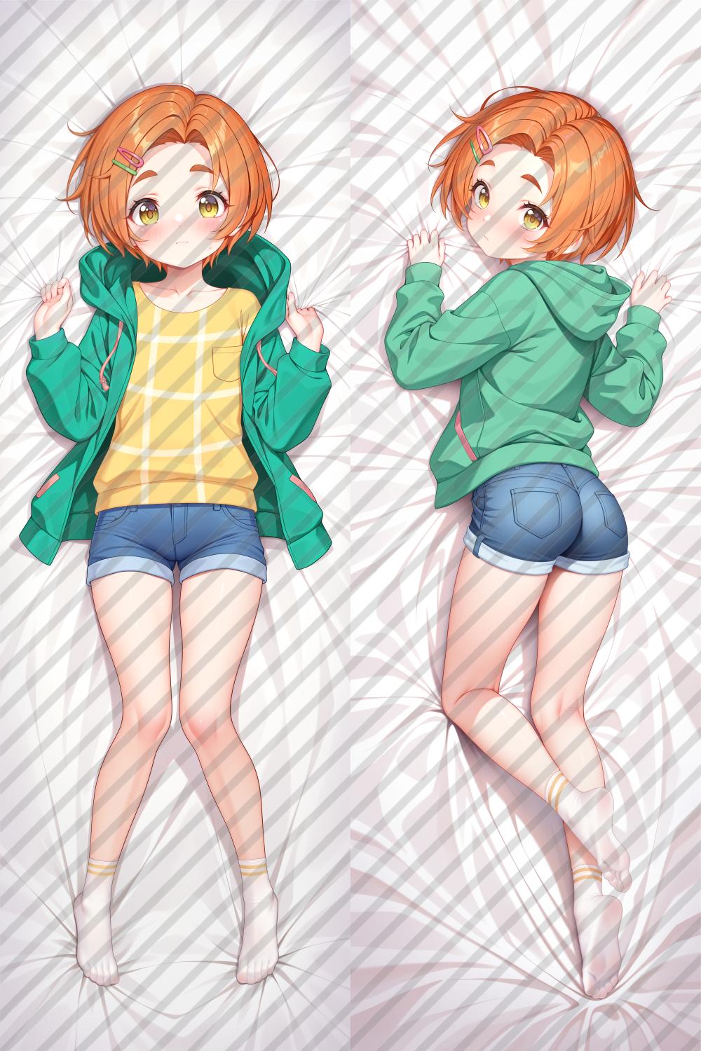 The Idolmaster Cinderella Girls Ryuzaki Kaoru Anime Dakimakura Body Pillow Cover
