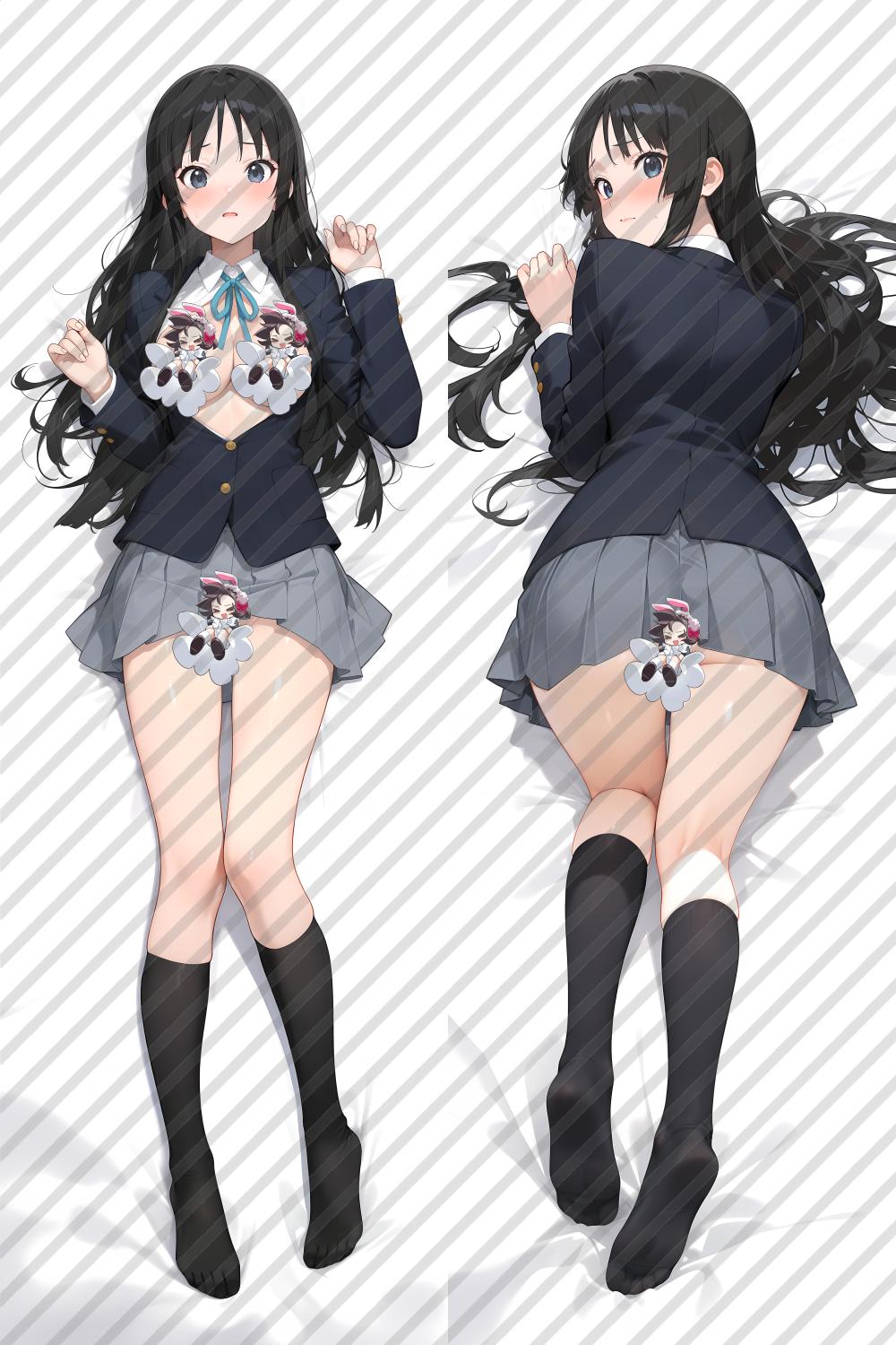 K-ON! Mio Akiyama Anime Dakimakura Body Pillow Cover