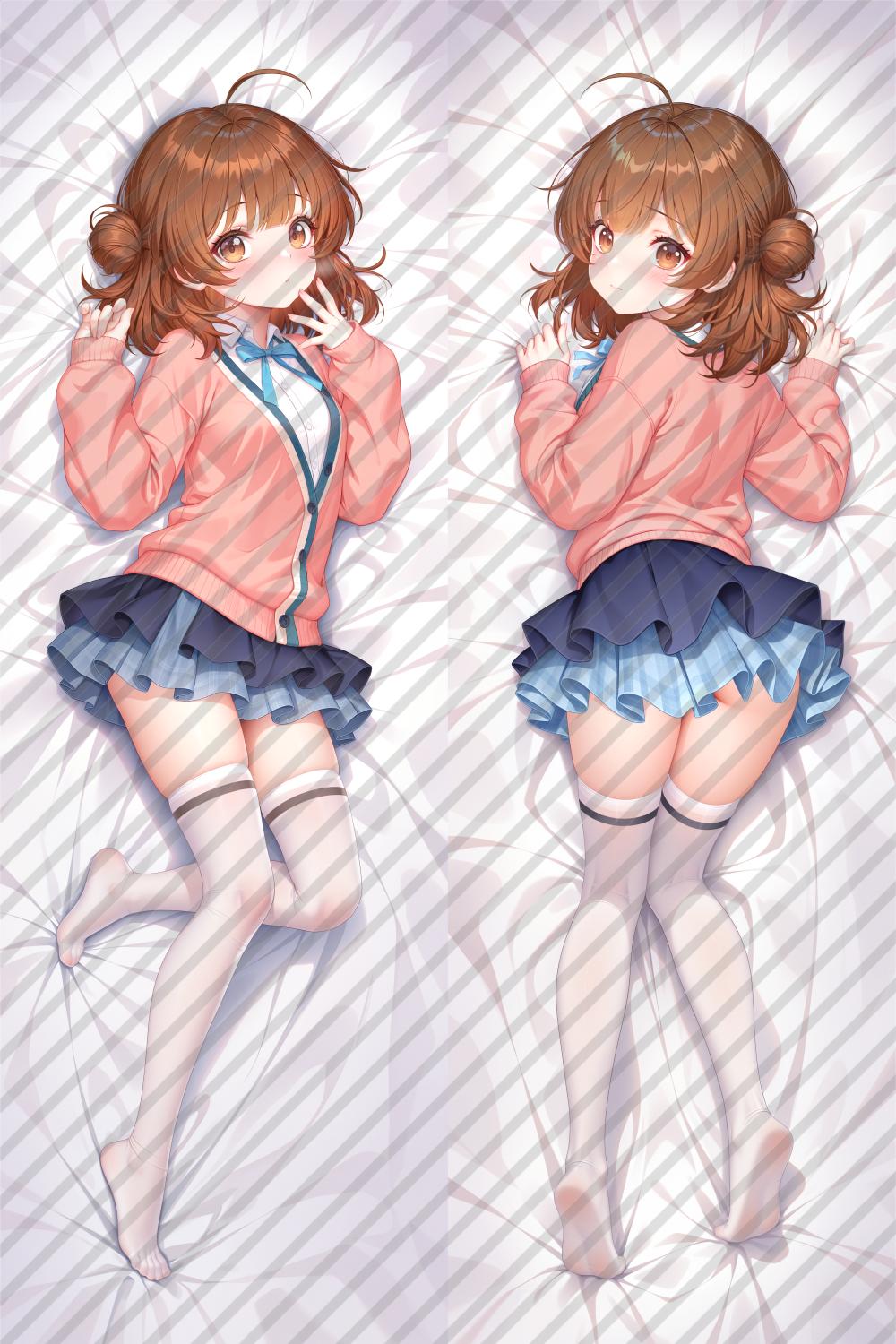 Gakuen Idolmaster Ume Hanami Anime Dakimakura Body Pillow Cover