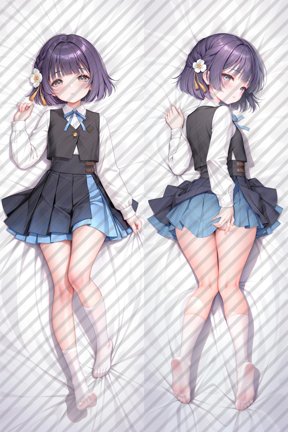 Gakuen Idolmaster Misuzu Hataya Anime Dakimakura Body Pillow Cover