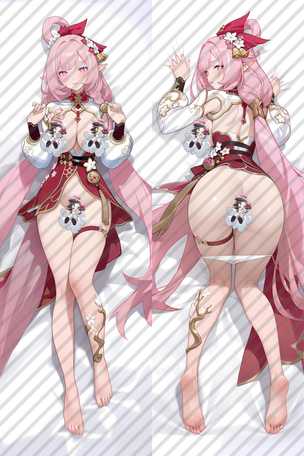 Honkai Impact 3rd Elysia Anime Dakimakura Body Pillow Cover
