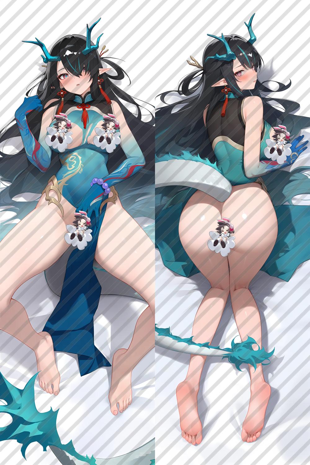 Arknights Dusk Anime Dakimakura Body Pillow Cover