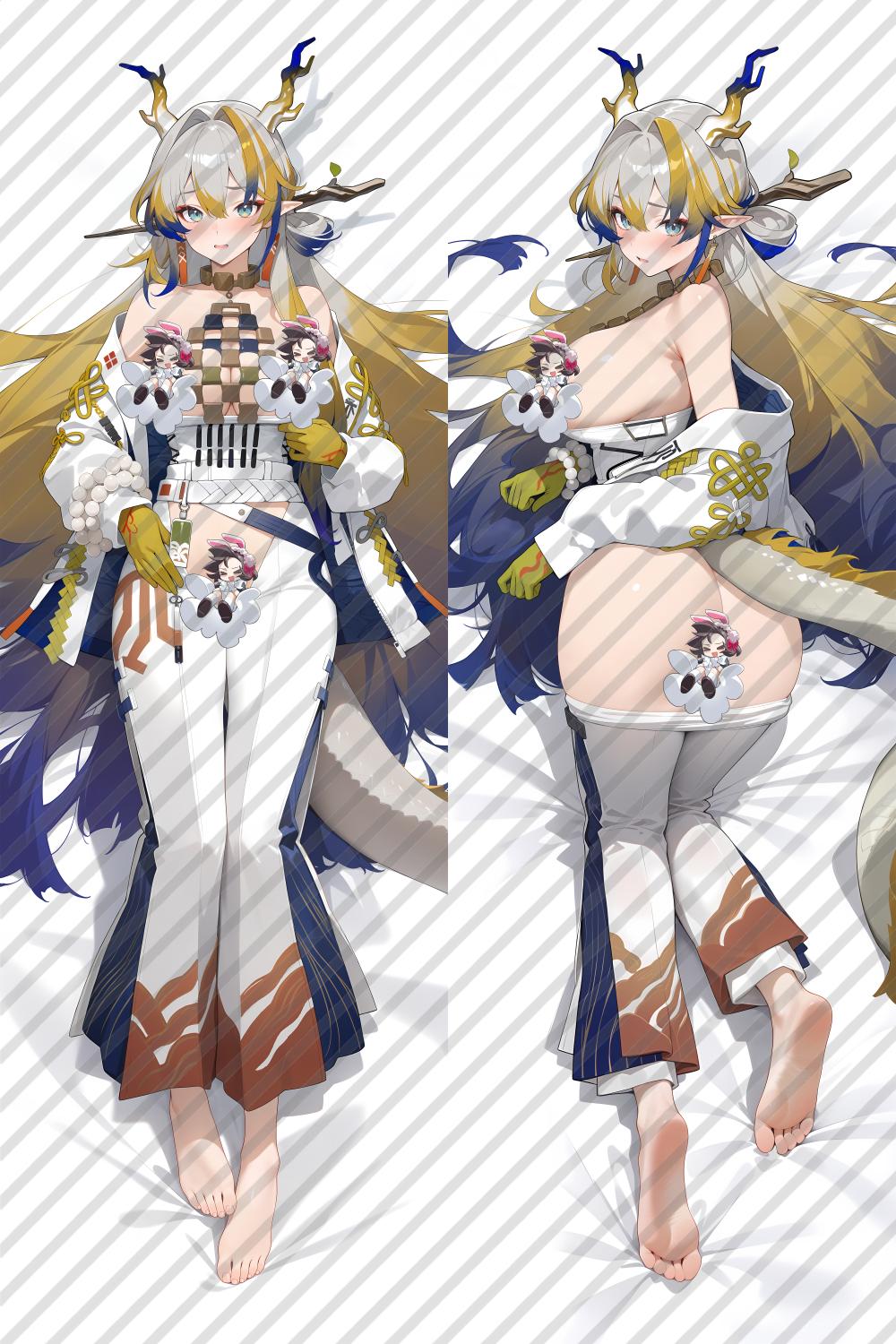 Arknights Shu Anime Dakimakura Body Pillow Cover