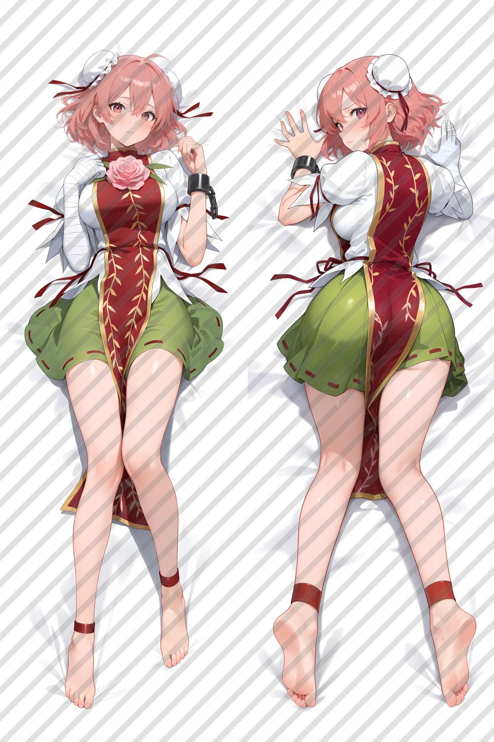 Touhou Project Ibaraki Kasen Anime Dakimakura Body Pillow Cover