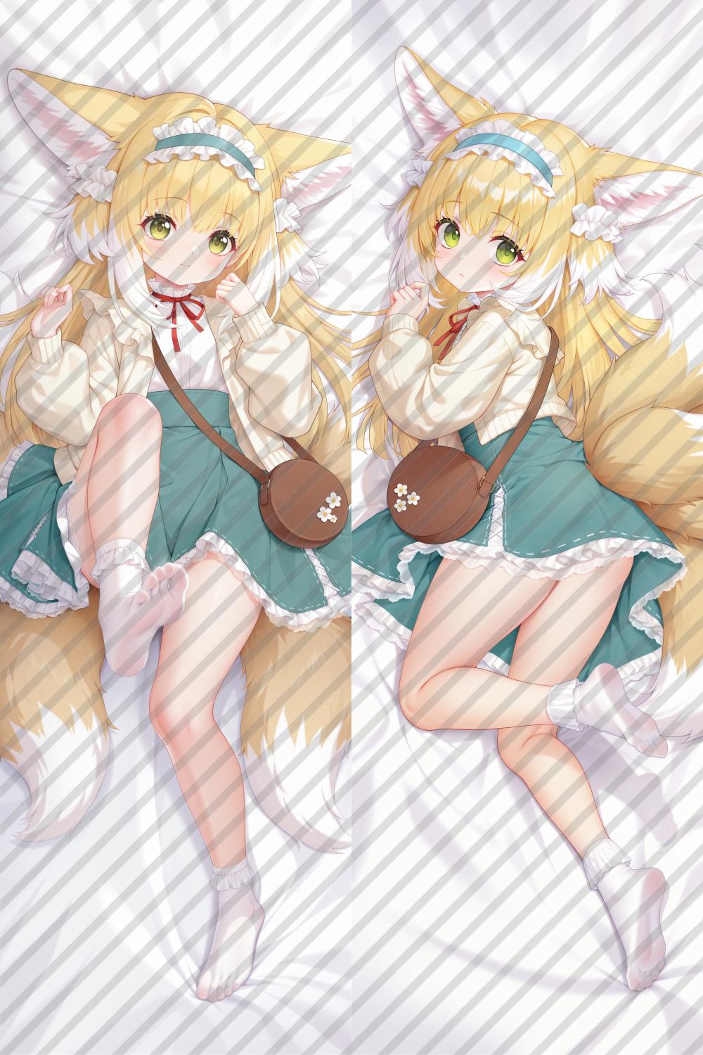 Arknights Suzuran Anime Dakimakura Body Pillow Cover
