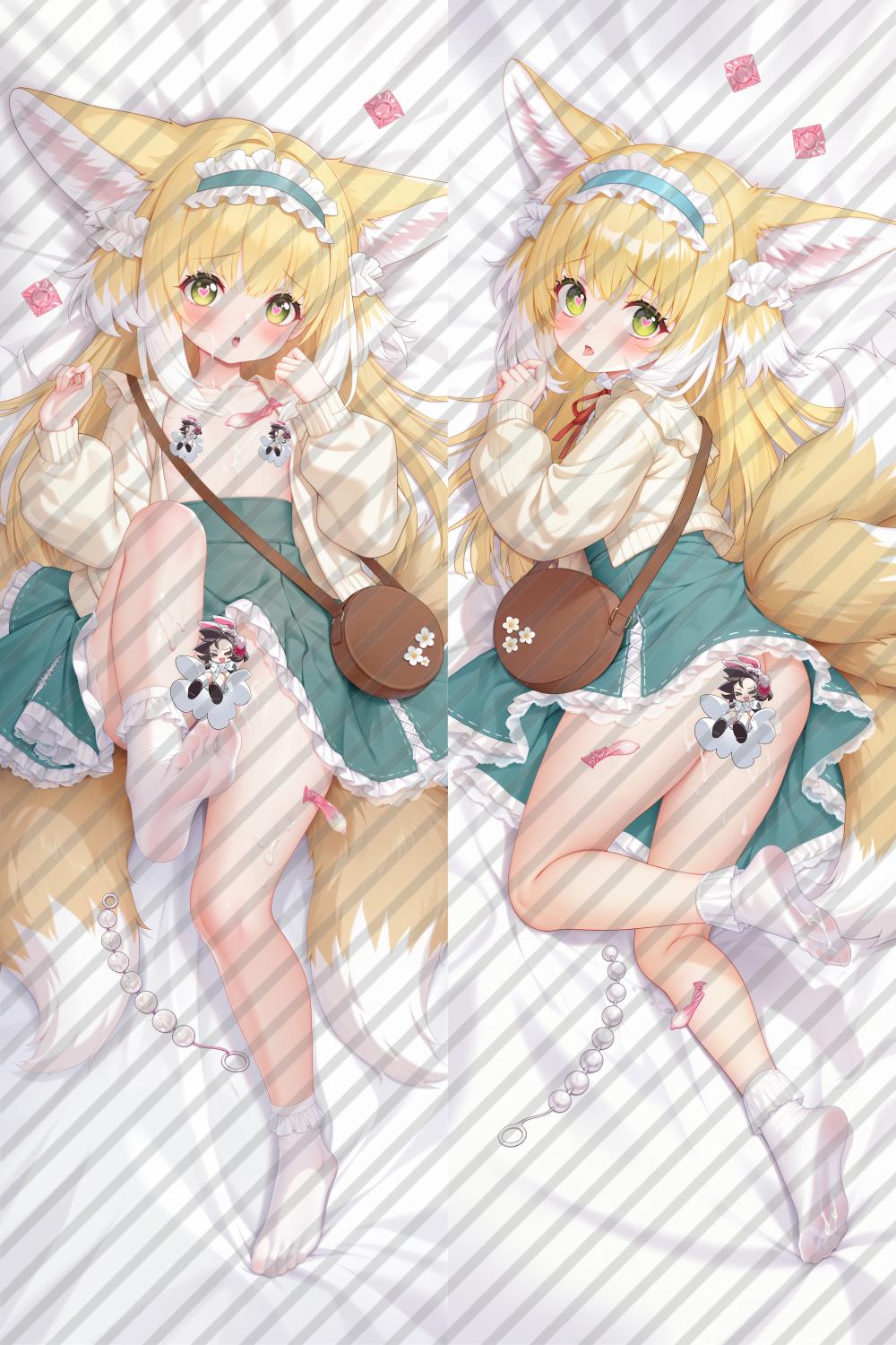 Arknights Suzuran Anime Dakimakura Body Pillow Cover