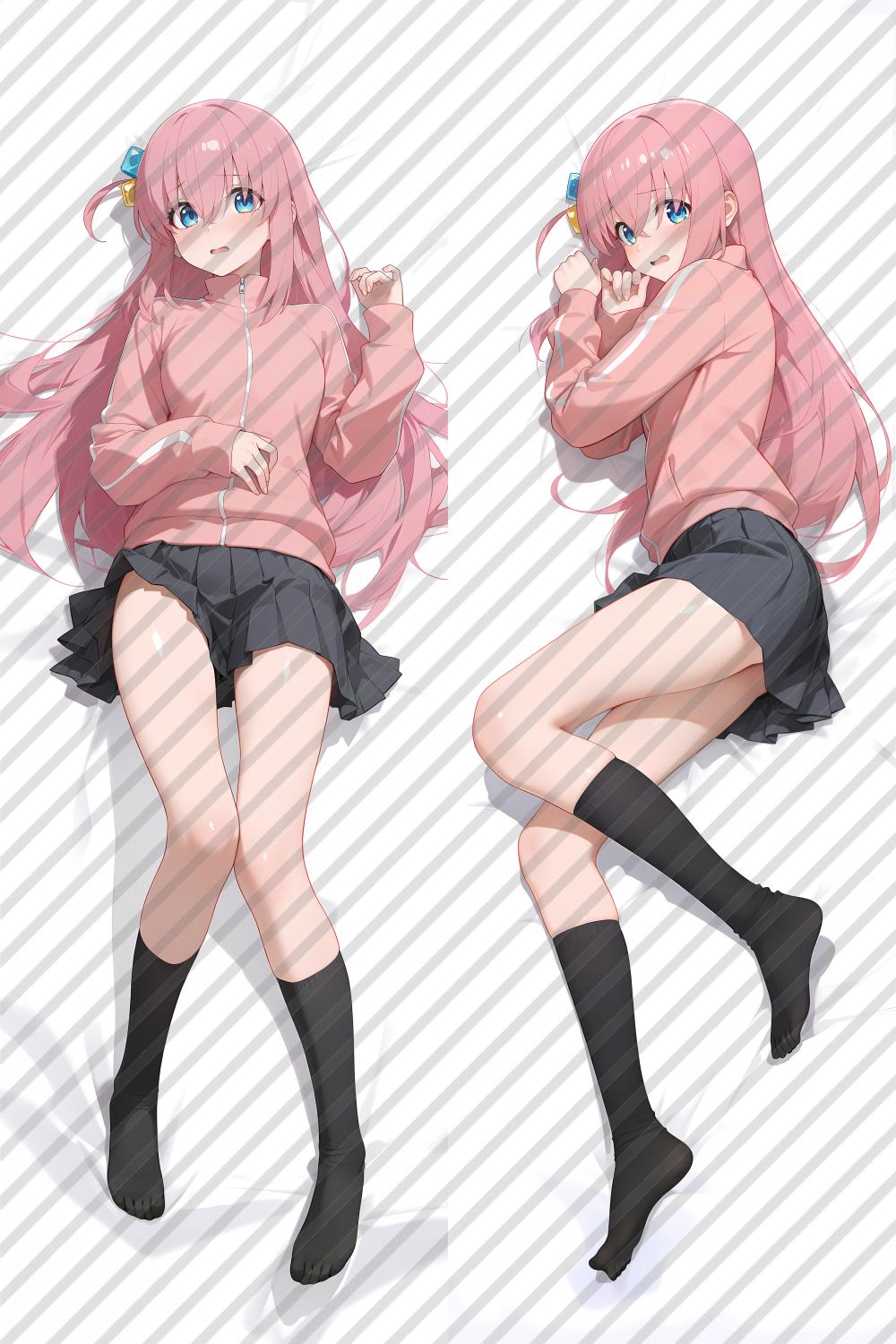 Bocchi the Rock! Gotoh Hitori Anime Dakimakura Body Pillow Cover