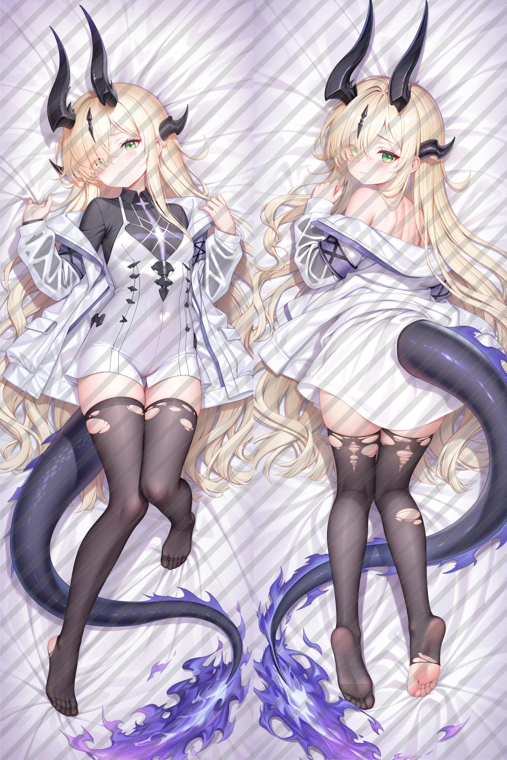 Arknights Necrass Anime Dakimakura Body Pillow Cover