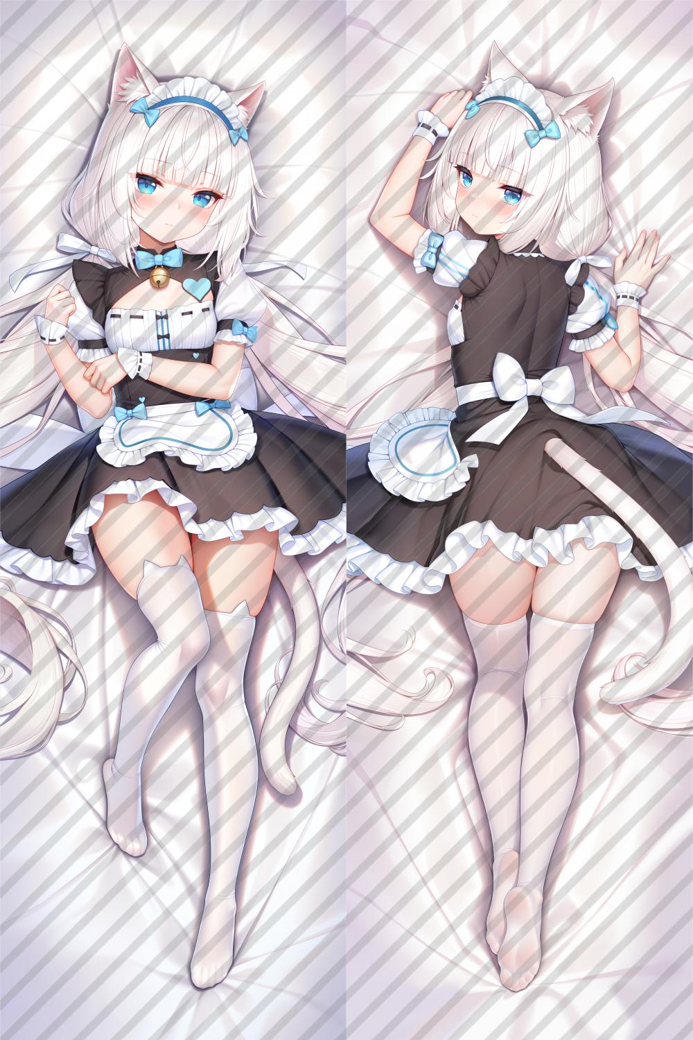 Nekopara Vanilla Anime Dakimakura Body Pillow Cover