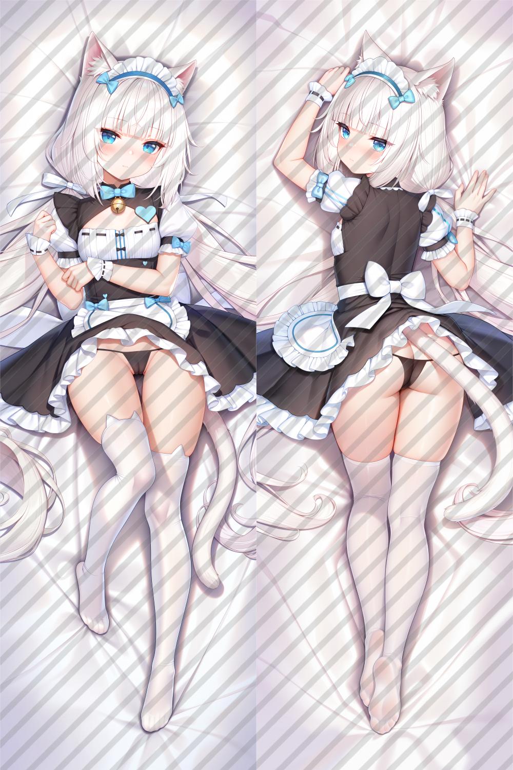 Nekopara Vanilla Anime Dakimakura Body Pillow Cover