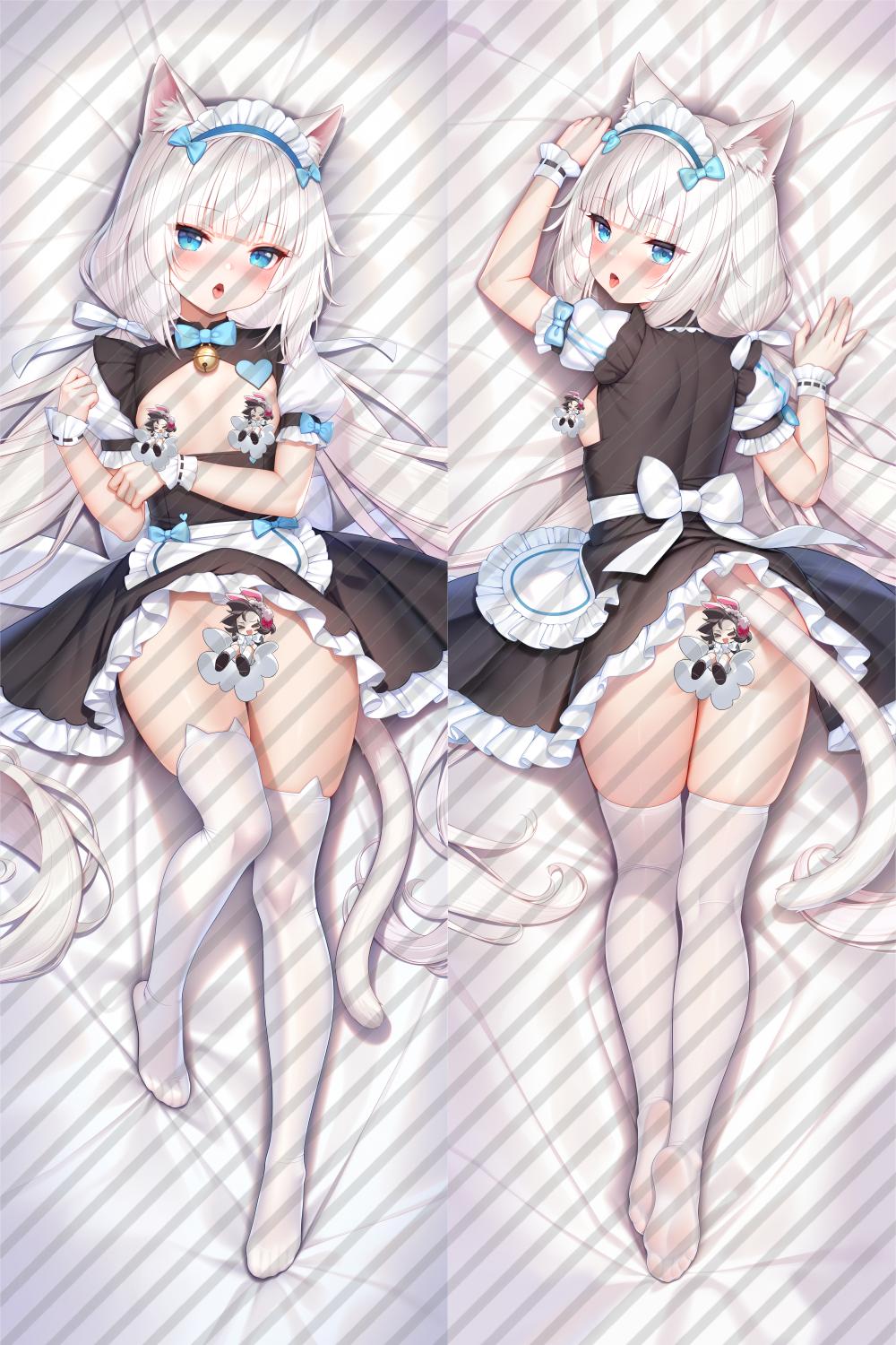 Nekopara Vanilla Anime Dakimakura Body Pillow Cover