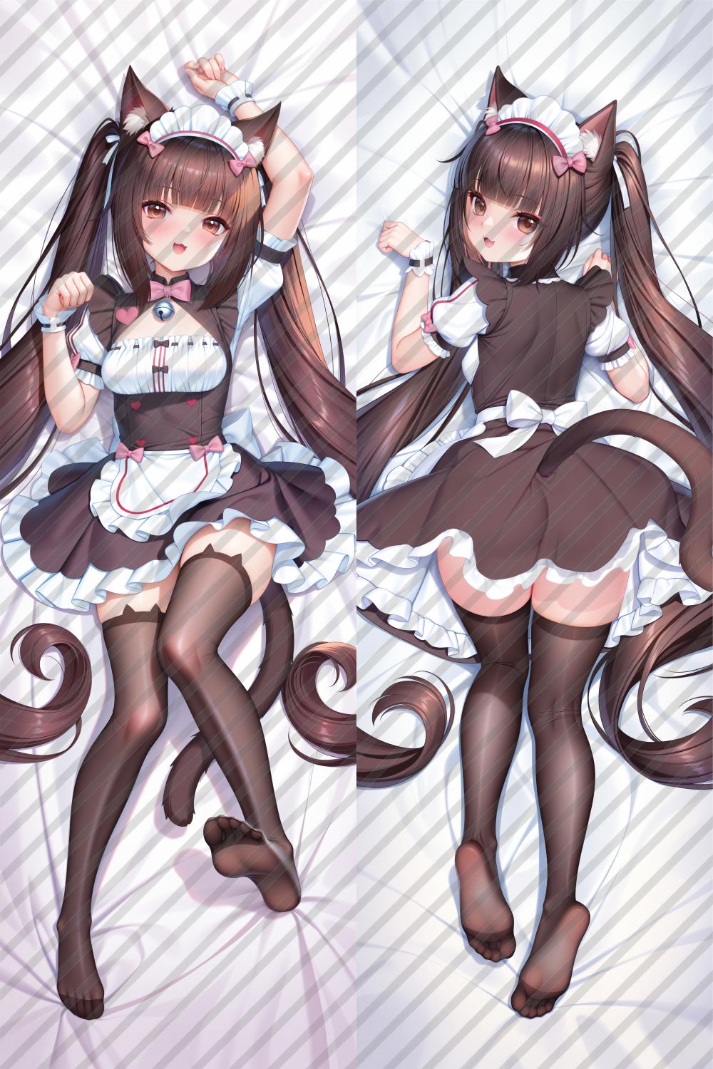 Nekopara Chocola Anime Dakimakura Body Pillow Cover