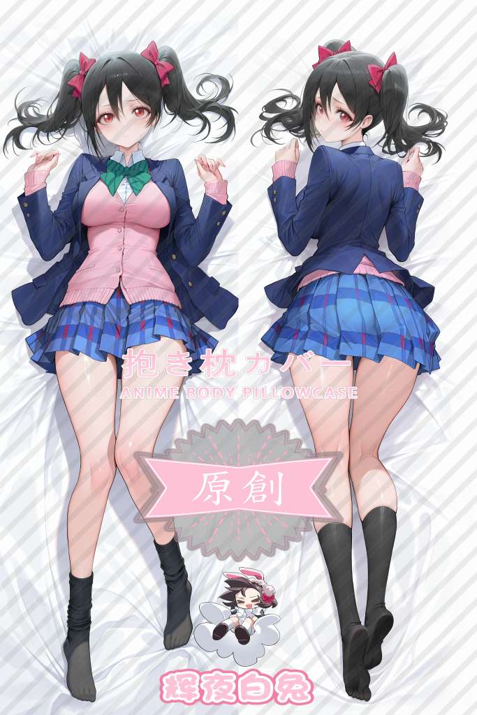 Love Live! Nico Yazawa Anime Dakimakura Body Pillow Cover