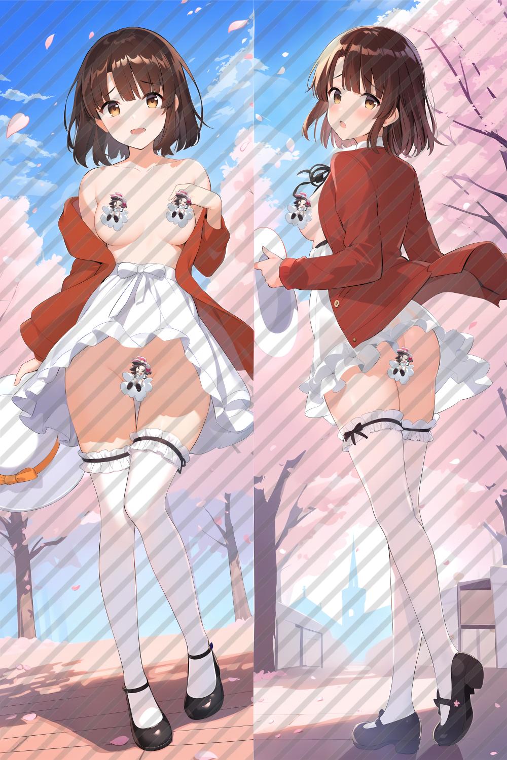 Saekano: How to Raise a Boring Girlfriend Katou Megumi Anime Dakimakura Body Pillow Cover