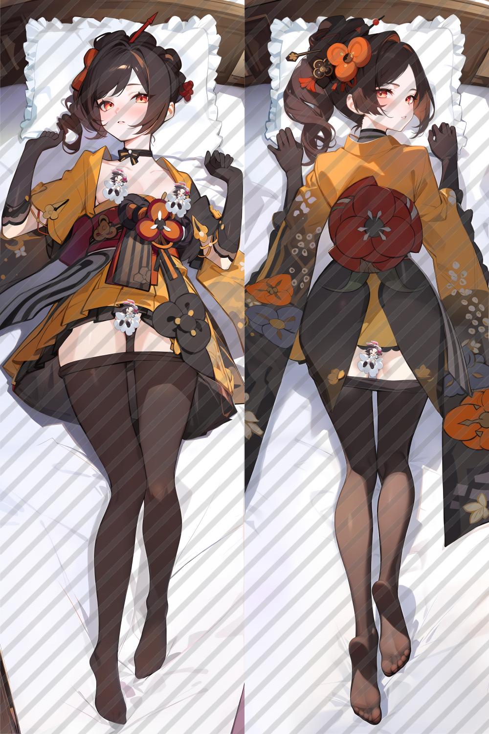 Genshin Impact Chiori Anime Dakimakura Body Pillow Cover