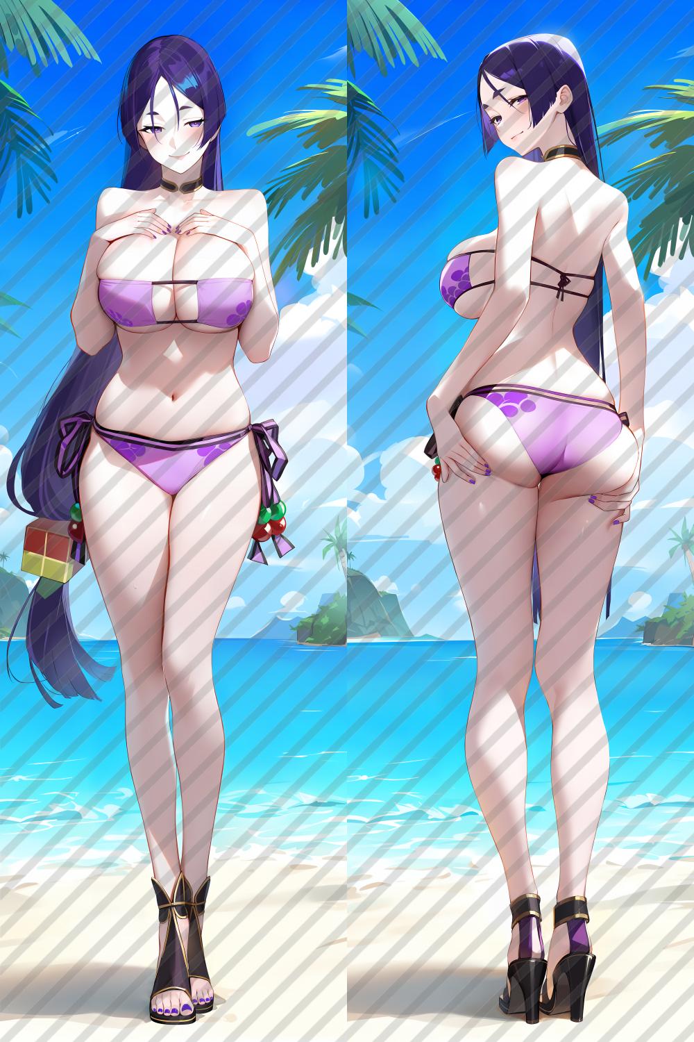 Fate Grand Order FGO Minamoto no Yorimitsu Anime Dakimakura Body Pillow Cover