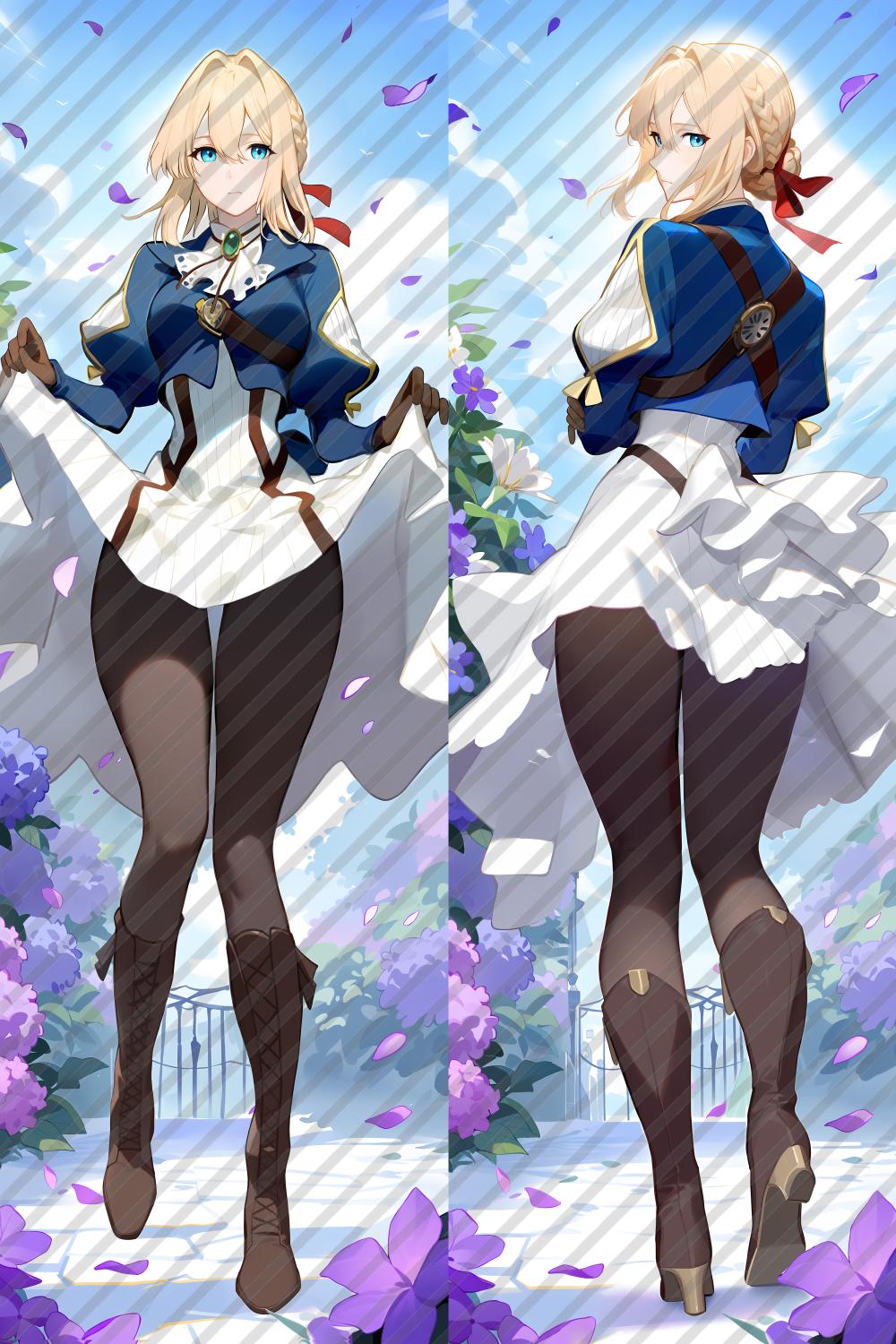 Violet Evergarden Anime Dakimakura Body Pillow Cover