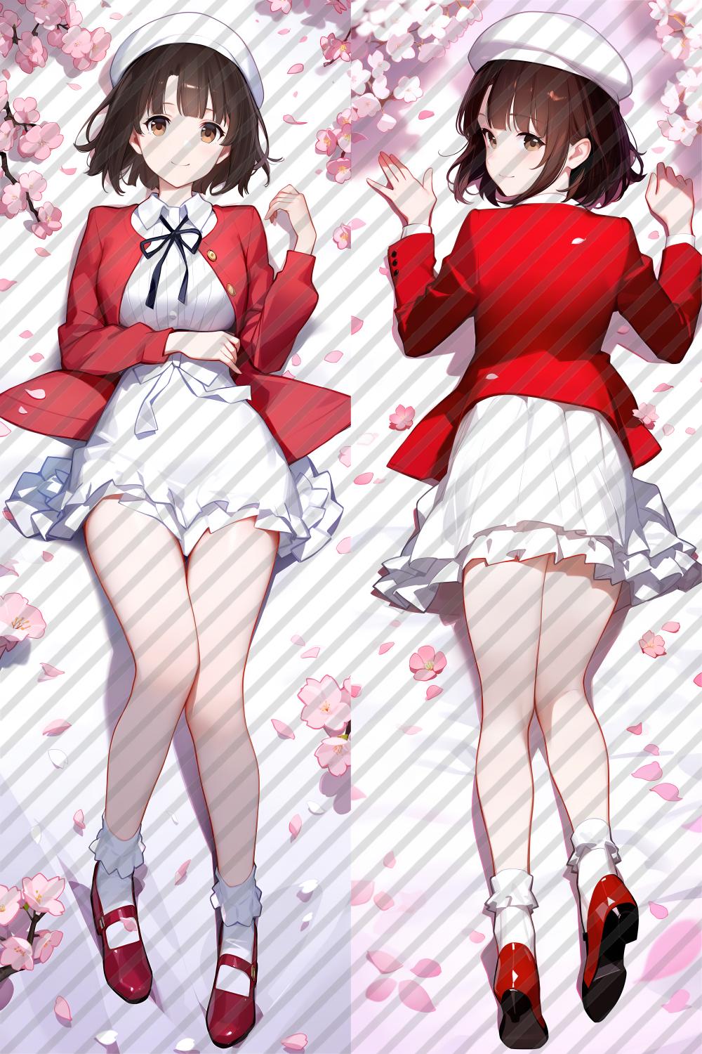 Saekano: How to Raise a Boring Girlfriend Katou Megumi Anime Dakimakura Body Pillow Cover