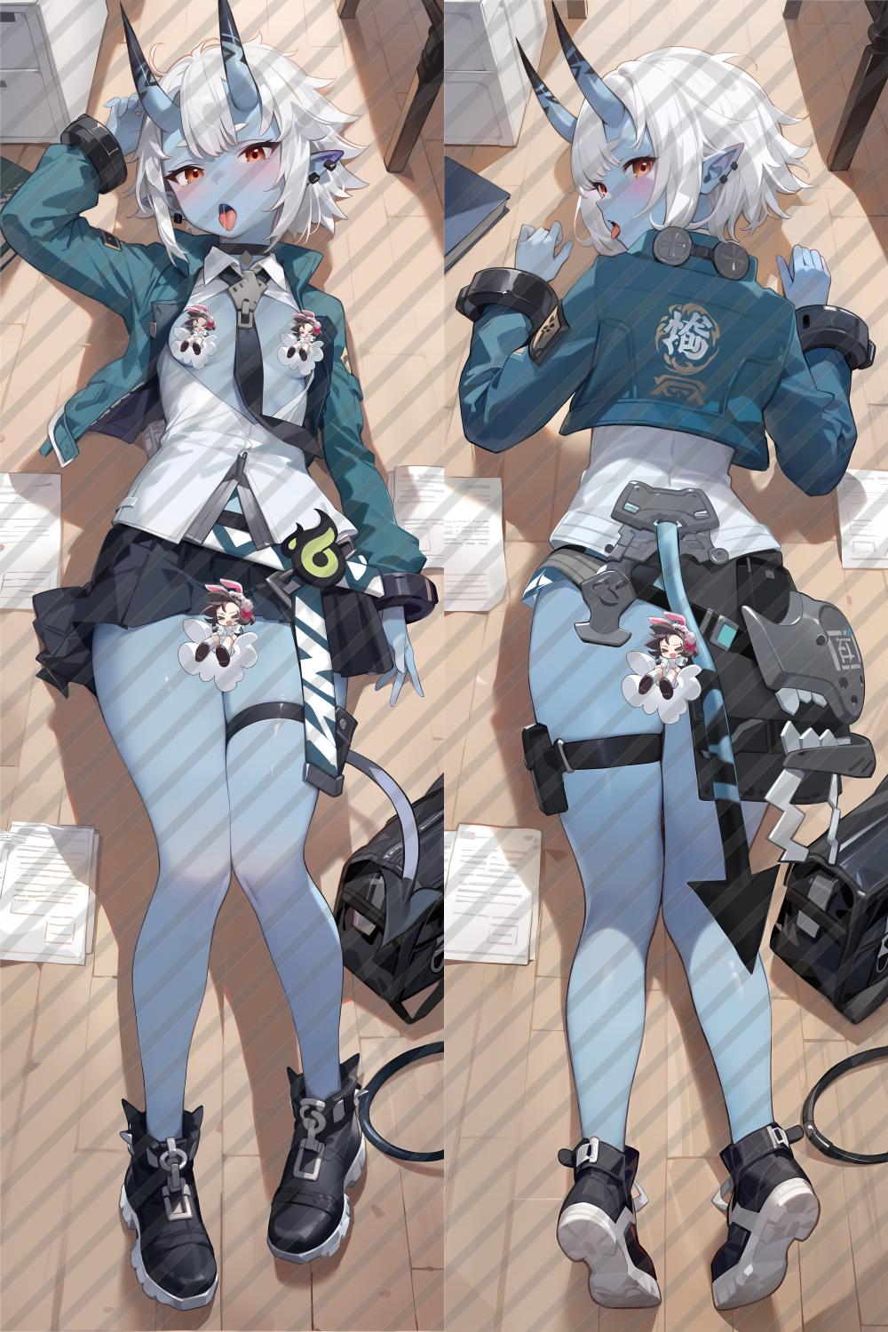 Zenless Zone Zero Soukaku Anime Dakimakura Body Pillow Cover