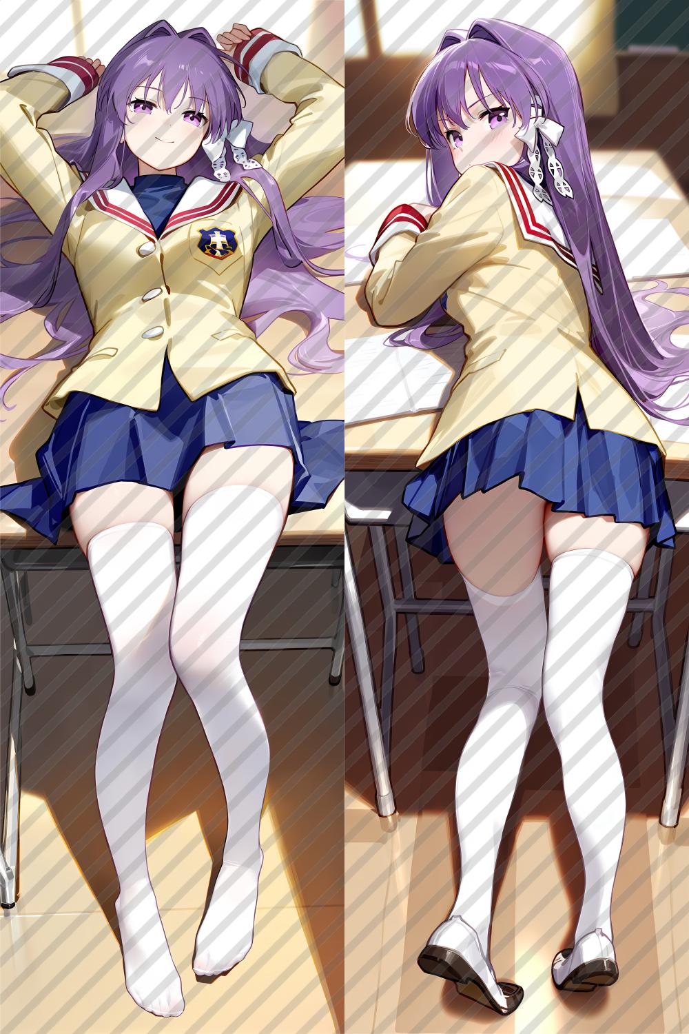 Clannad Kyou Fujibayashi Anime Dakimakura Body Pillow Cover