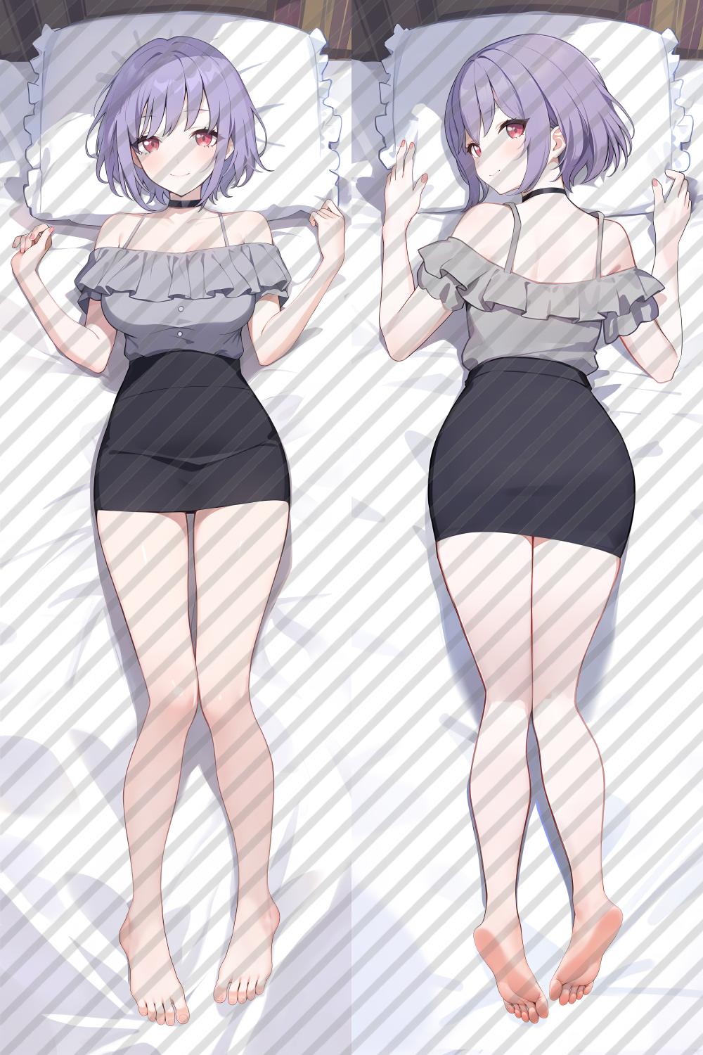 BanG Dream! Yūtenji Nyamu Anime Dakimakura Body Pillow Cover
