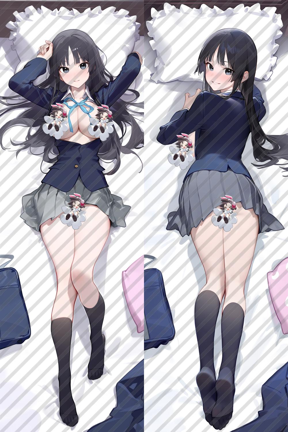 K-On! Akiyama Mio Anime Dakimakura Body Pillow Cover