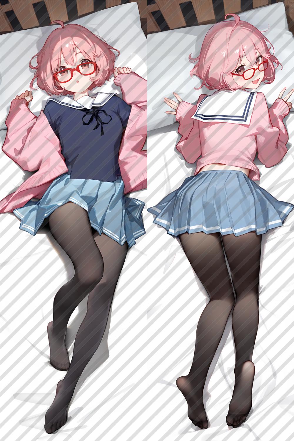 Beyond the Boundary Mirai Kuriyama Anime Dakimakura Body Pillow Cover