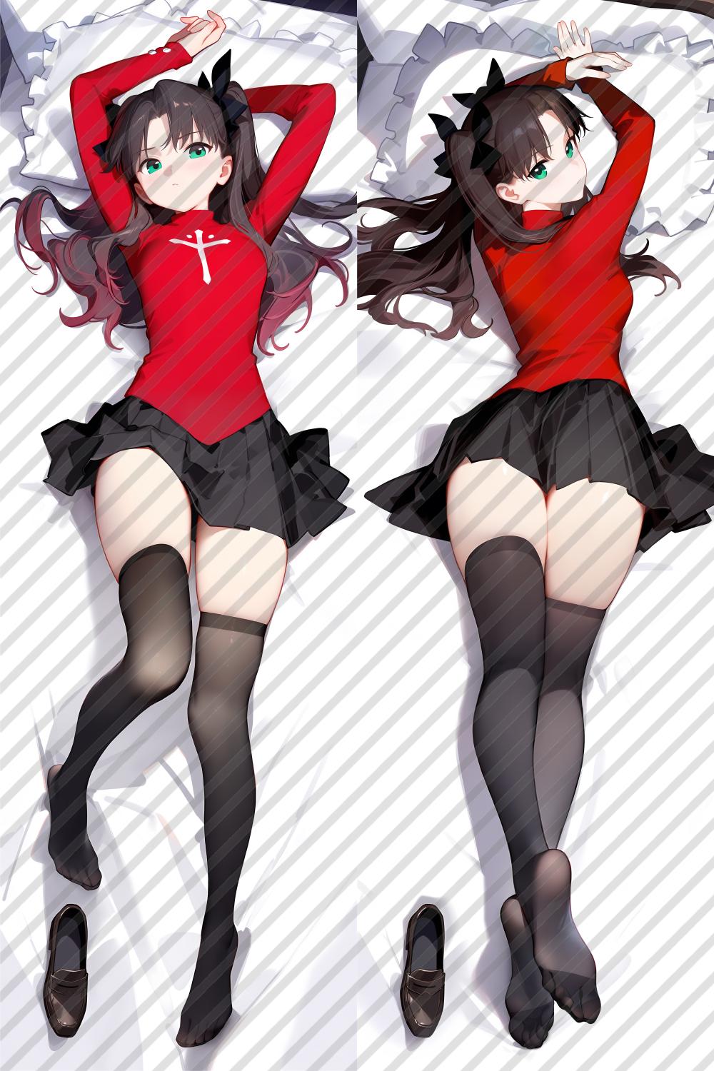 Fate/stay night Rin Tohsaka Anime Dakimakura Body Pillow Cover
