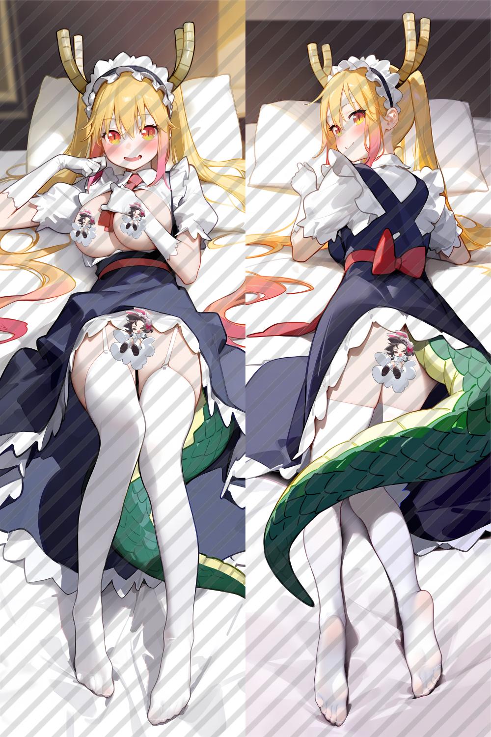 Miss Kobayashi's Dragon Maid Tohru Anime Dakimakura Body Pillow Cover