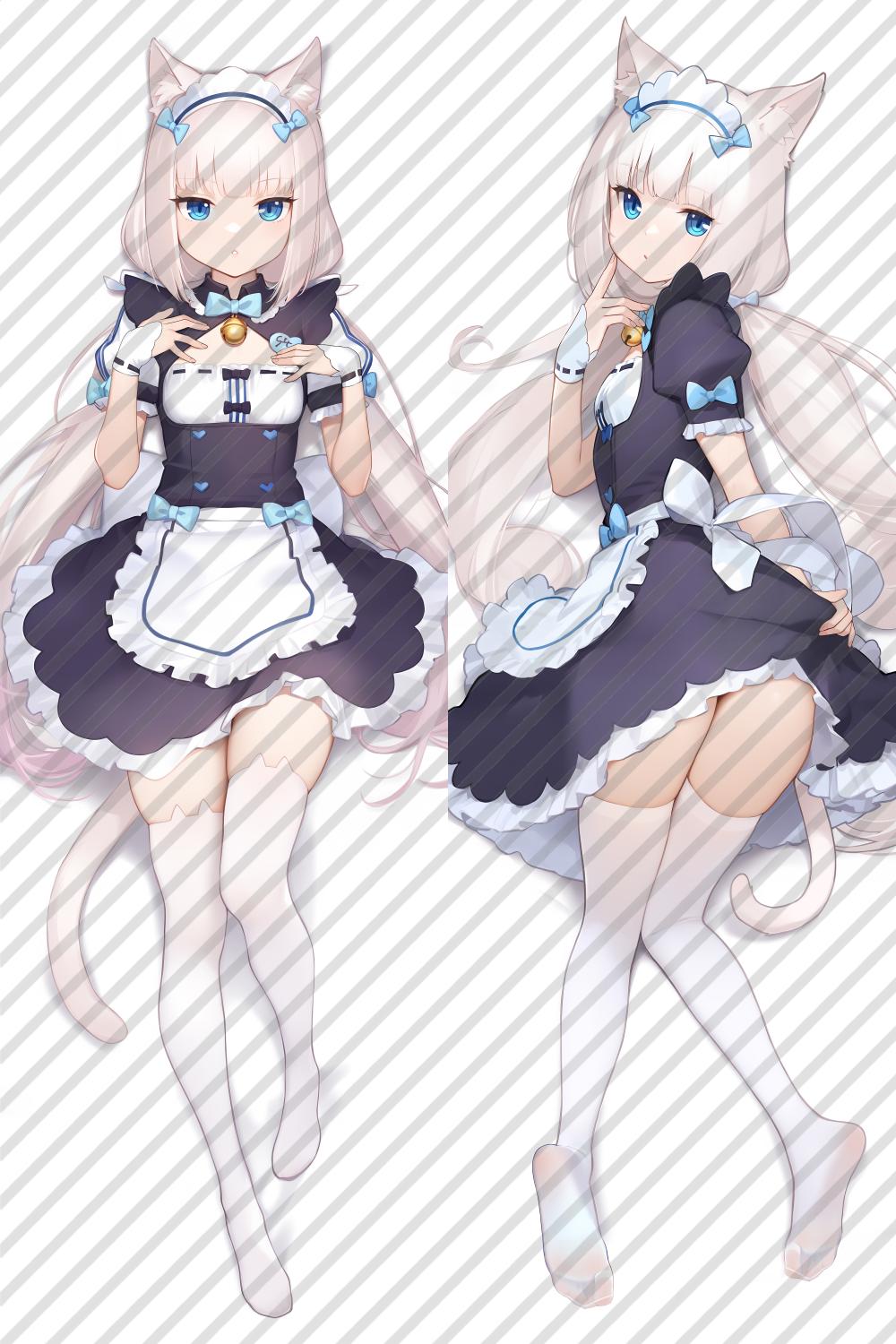 Nekopara Vanilla Anime Dakimakura Body Pillow Cover