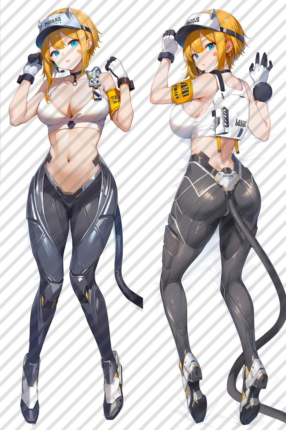 Goddess of Victory: Nikke Maxwell Anime Dakimakura Body Pillow Cover