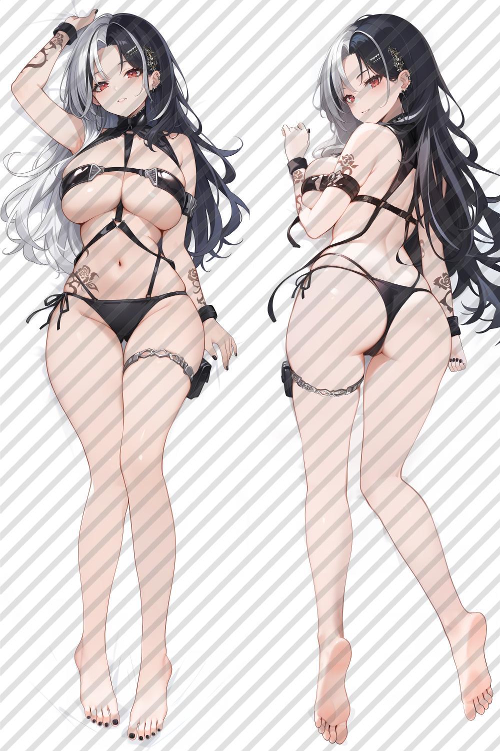 Goddess of Victory: Nikke Rosanna Anime Dakimakura Body Pillow Cover