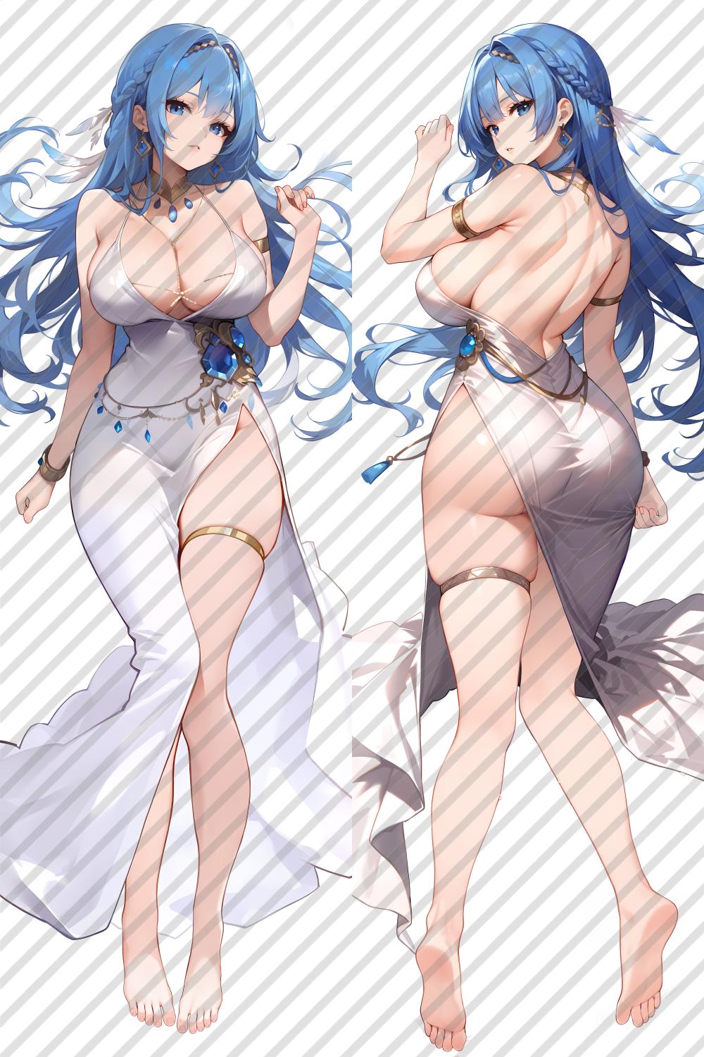 Goddess of Victory: Nikke Helm Anime Dakimakura Body Pillow Cover