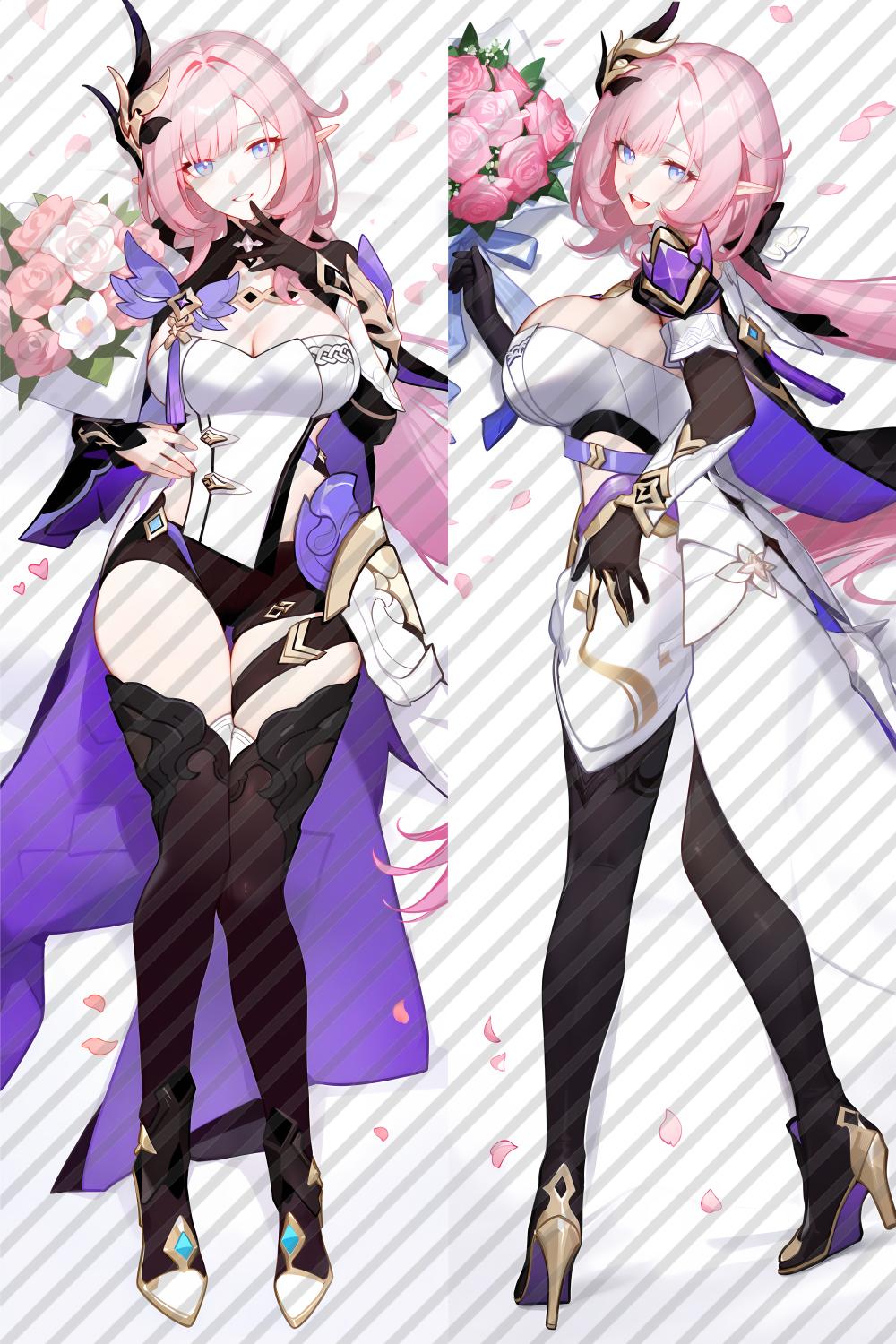Honkai Impact 3rd Elysia Anime Dakimakura Body Pillow Cover